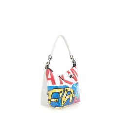 Borsa Donna a Mano con Tracolla GABS G3 PLUS in Pelle stampa Graffiti Media