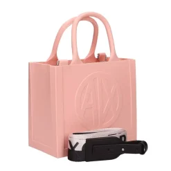 Borsa Donna a Mano con Tracolla ARMANI EXCHANGE Colore Pink Misura Piccola
