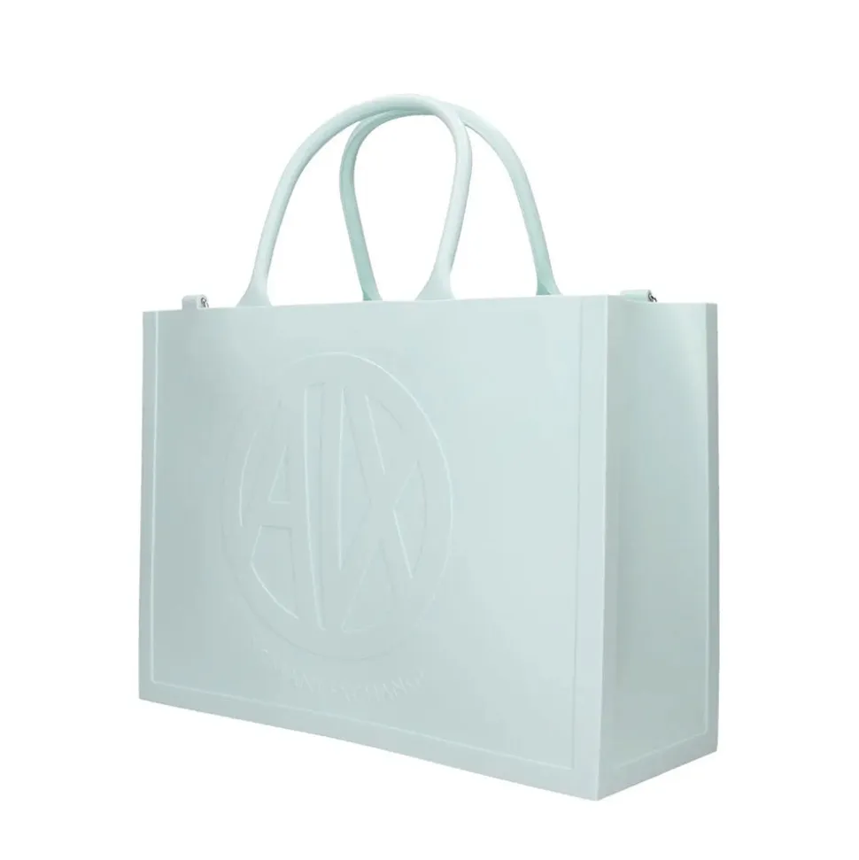 Borsa Donna a Mano con Tracolla ARMANI EXCHANGE Colore Acqua