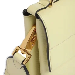 Borsa Donna a Mano con Tracolla COCCINELLE in Pelle Linea Arlettis Signature colore Lime Wash