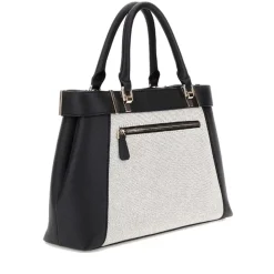 Borsa Donna a Mano GUESS Anadela colore Natural - Black