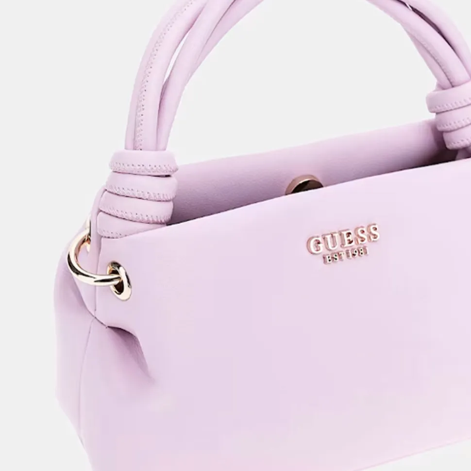 Borsa Donna a Mano GUESS Linea Sansa Colore Orchid