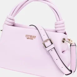 Borsa Donna a Mano GUESS Linea Sansa Colore Orchid