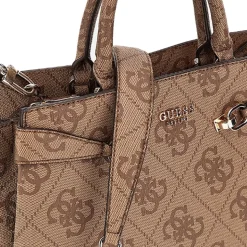 Borsa Donna a Mano GUESS Linea Lorelei colore Latte Logo