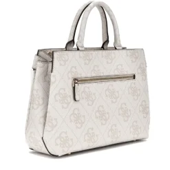 Borsa Donna a Mano GUESS Linea Lorelei colore Bone Logo