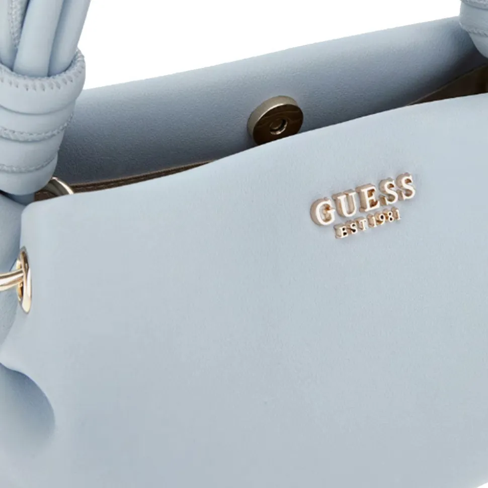 Borsa Donna a Mano GUESS Linea Sansa Colore Powder Blue