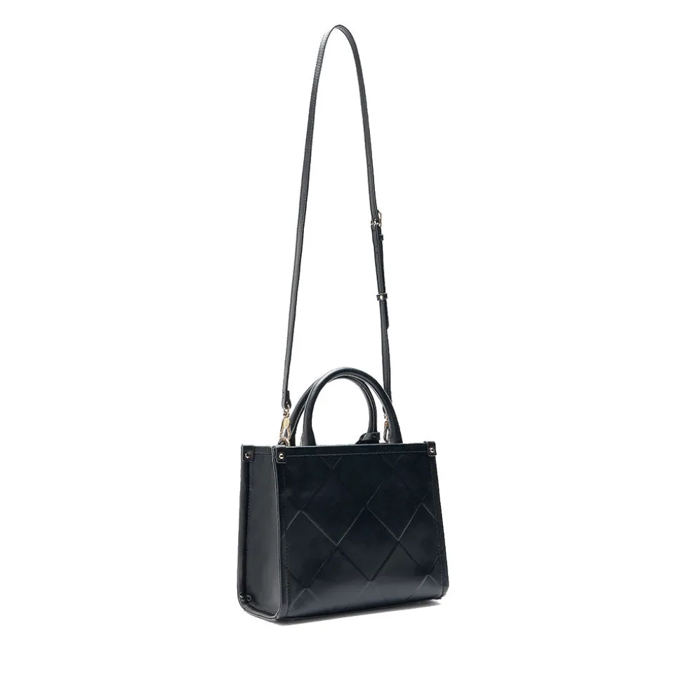 Borsa Donna a Mano LIU JO Better con Motivo a Rombi colore Nero