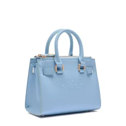 Borsa Donna a Mano LIU JO con Logo in Rilievo color Cielo