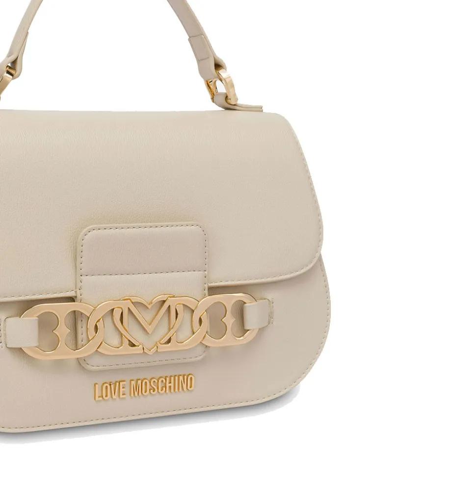 Borsa Donna a Mano LOVE MOSCHINO Avorio