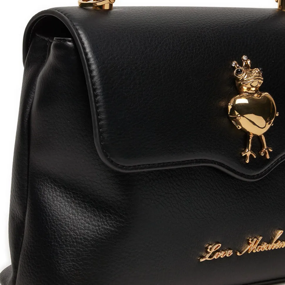 Borsa Donna a Mano LOVE MOSCHINO linea Funny Love Nera