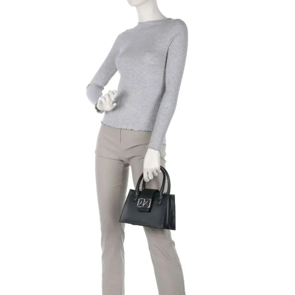 Borsa Donna a Mano Mini ARMANI EXCHANGE colore Nero