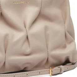 Borsa Donna a Mano Mini COCCINELLE in Pelle Liscia Linea Ophelie Colore Powder Pink