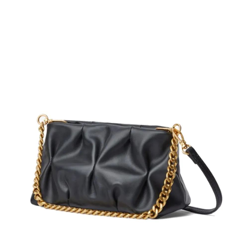 Borsa Donna a Mano Mini COCCINELLE in Pelle Liscia Linea Ophelie Colore Nero