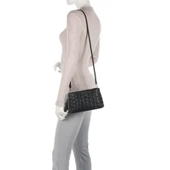 Borsa Donna a Mano Mini COCCINELLE in Pelle Matelassè Linea Ophelie Colore Nero
