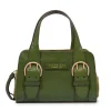Borsa Donna a Mano THE BRIDGE linea Elena in Pelle Verde Cipresso