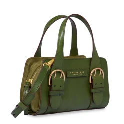 Borsa Donna a Mano THE BRIDGE linea Elena in Pelle Verde Cipresso