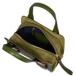 Borsa Donna a Mano THE BRIDGE linea Elena in Pelle Verde Cipresso