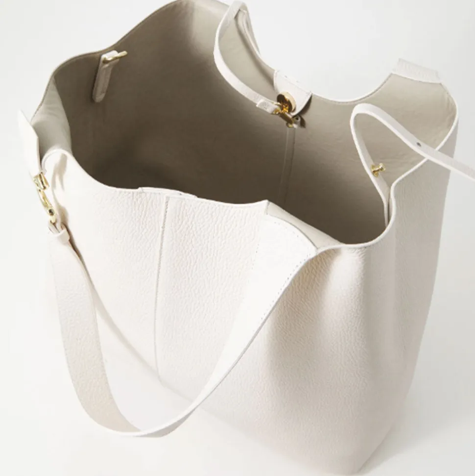 Borsa Donna a Spalla COCCINELLE Linea C-Easy Colore Blanco