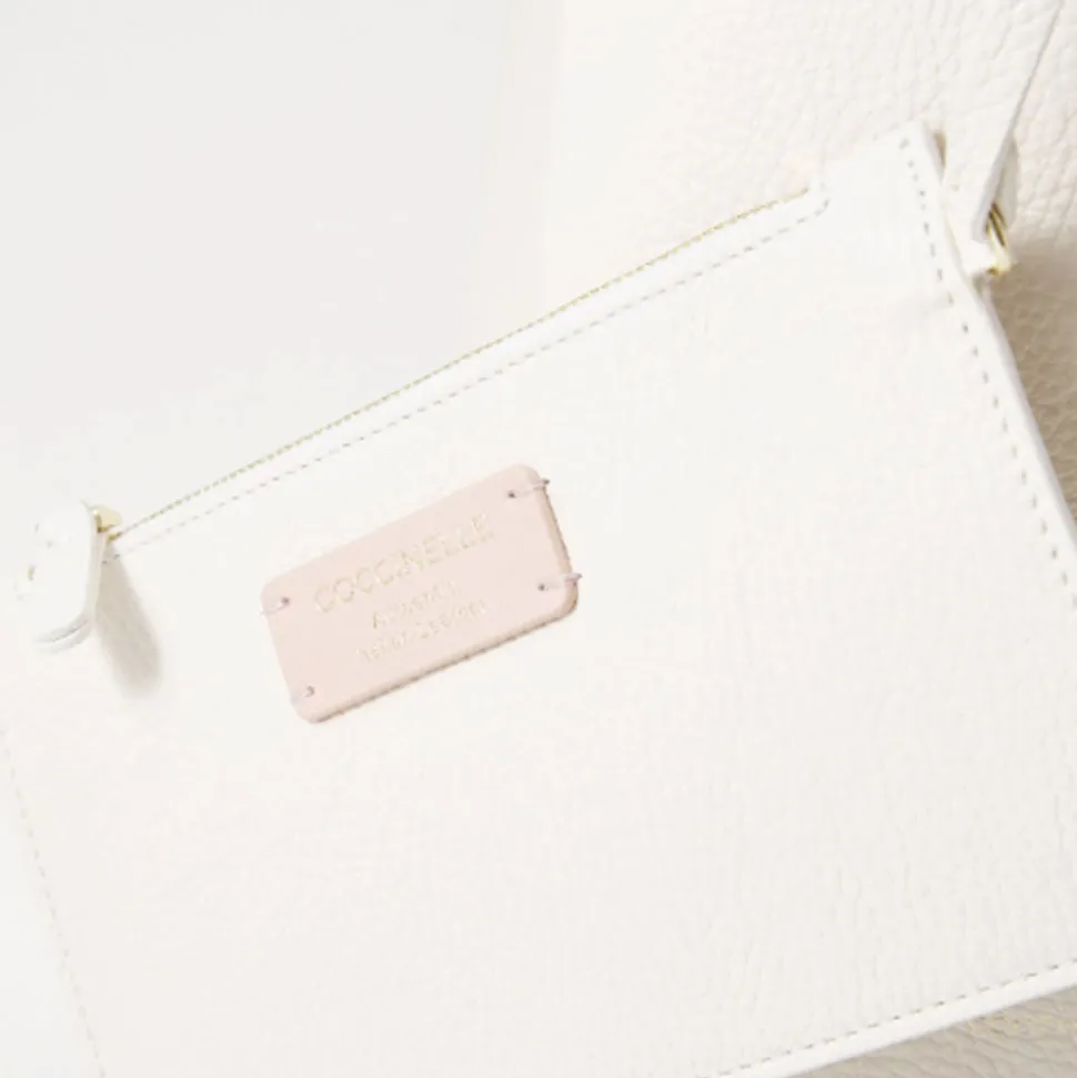 Borsa Donna a Spalla COCCINELLE Linea C-Easy Colore Blanco