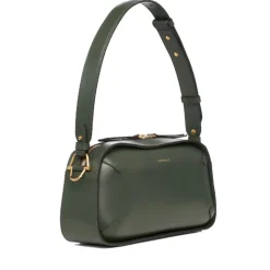 Borsa Donna a Spalla COCCINELLE in Pelle linea Maleta Calf Cocker Colore Alga