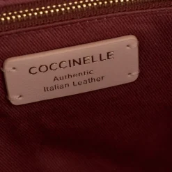 Borsa Donna a Spalla COCCINELLE in Pelle linea Maleta Calf Cocker Colore Alga