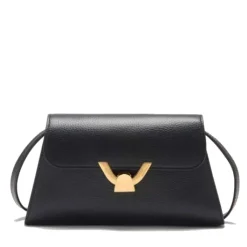 Borsa Donna a Spalla COCCINELLE in Pelle Nera linea Dew Small