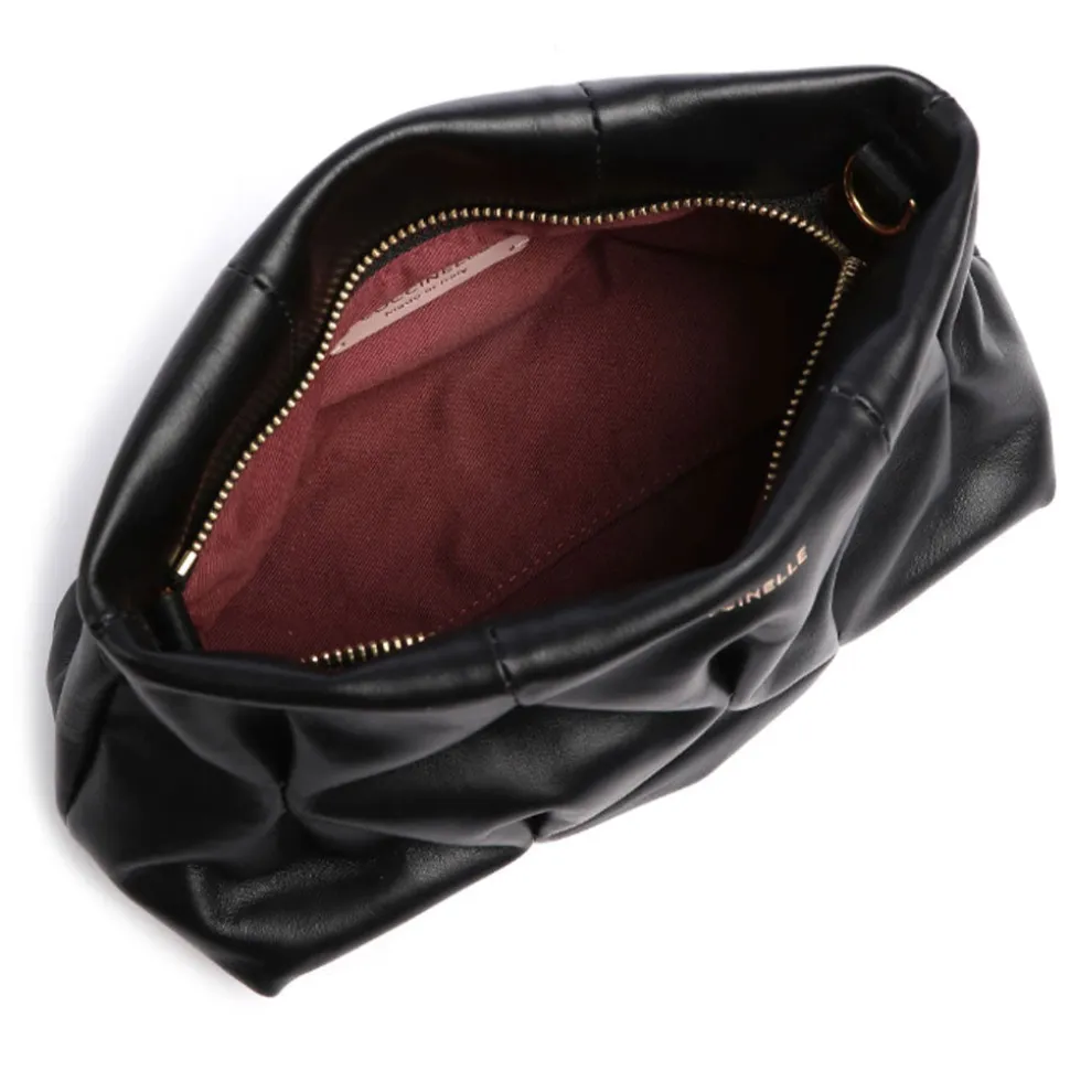 Borsa Donna a Spalla COCCINELLE in Pelle Liscia Linea Ophelie Colore Nero