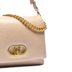Borsa Donna a Spalla con Pattina LIU JO Better linea La Puffy Sabbia Scuro