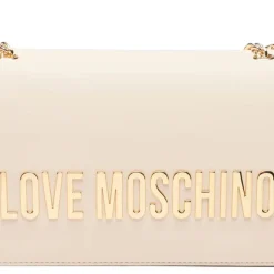 Borsa Donna a Spalla e a Tracolla LOVE MOSCHINO linea Bold Bag color Avorio