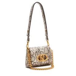 Borsa Donna a Spalla e Tracolla LIU JO Better linea La Puffy stampa Pitone