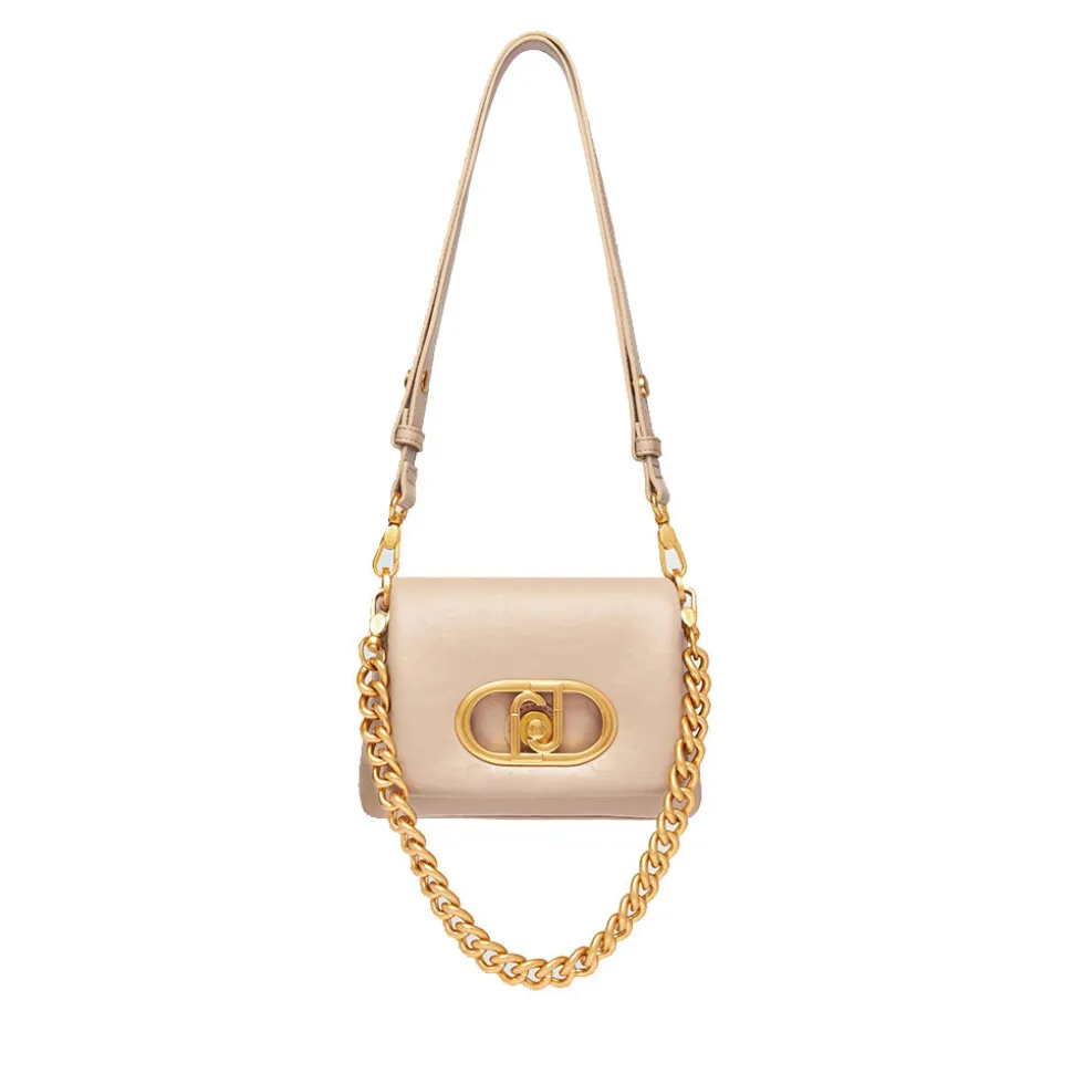 Borsa Donna a Spalla e Tracolla LIU JO Better linea La Puffy Sabbia Scuro