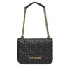 Borsa Donna a Spalla e Tracolla LOVE MOSCHINO linea Quilted colore Nero