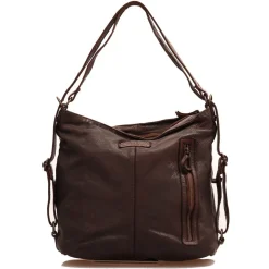 Borsa Donna a Spalla GIANNI CONTI in Pelle Marrone