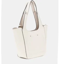 Borsa Donna a Spalla GUESS Linea Helina colore Bone