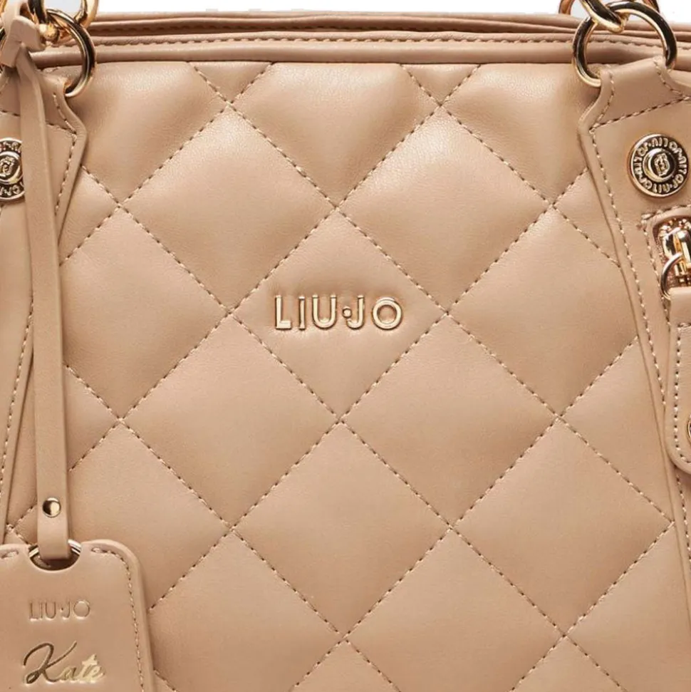 Borsa Donna a Spalla LIU JO Better Trapuntata color Cammello