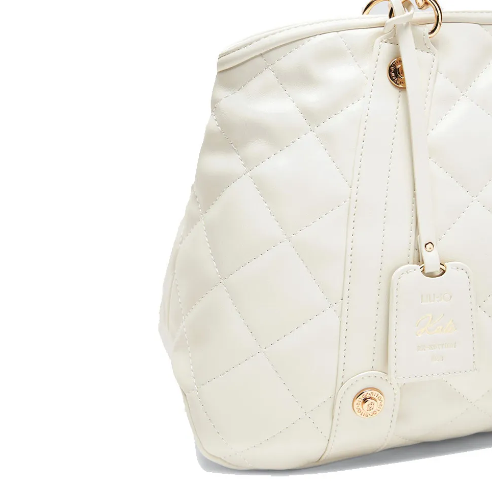 Borsa Donna a Spalla LIU JO Better Trapuntata color Crema