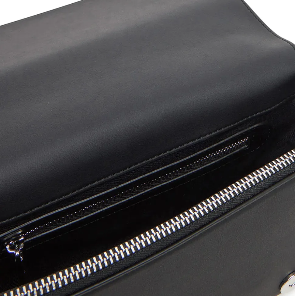 Borsa Donna a Spalla LOVE MOSCHINO Nera con Logo Lettering Sfumato