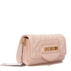 Borsa Donna a Spalla LOVE MOSCHINO linea Quilted Tab Rosa Cipria