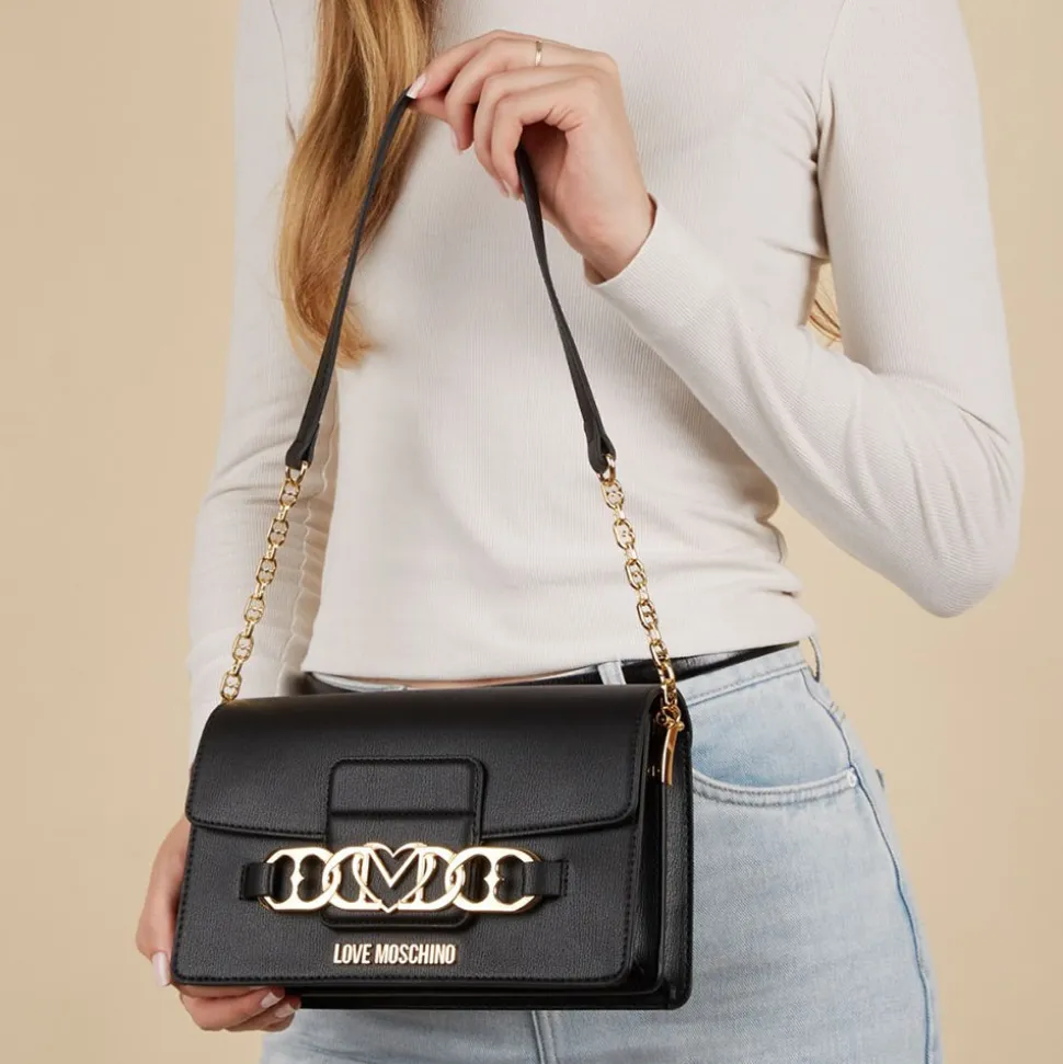 Borsa Donna a Spalla LOVE MOSCHINO colore Nero