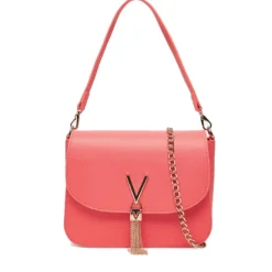 Borsa Donna a Spalla Piccola VALENTINO BAGS linea Divina Colore Corallo