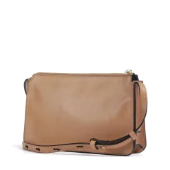 Borsa Donna a Spalla THE BRIDGE linea Lucrezia in Pelle color Marzapane