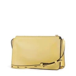Borsa Donna a Spalla THE BRIDGE linea Lucrezia in Pelle Giallo Banana