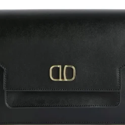 Borsa Donna a Tracolla 1A Classe Alviero Martini linea Geo Summer Feeling in Pelle Nera LC90