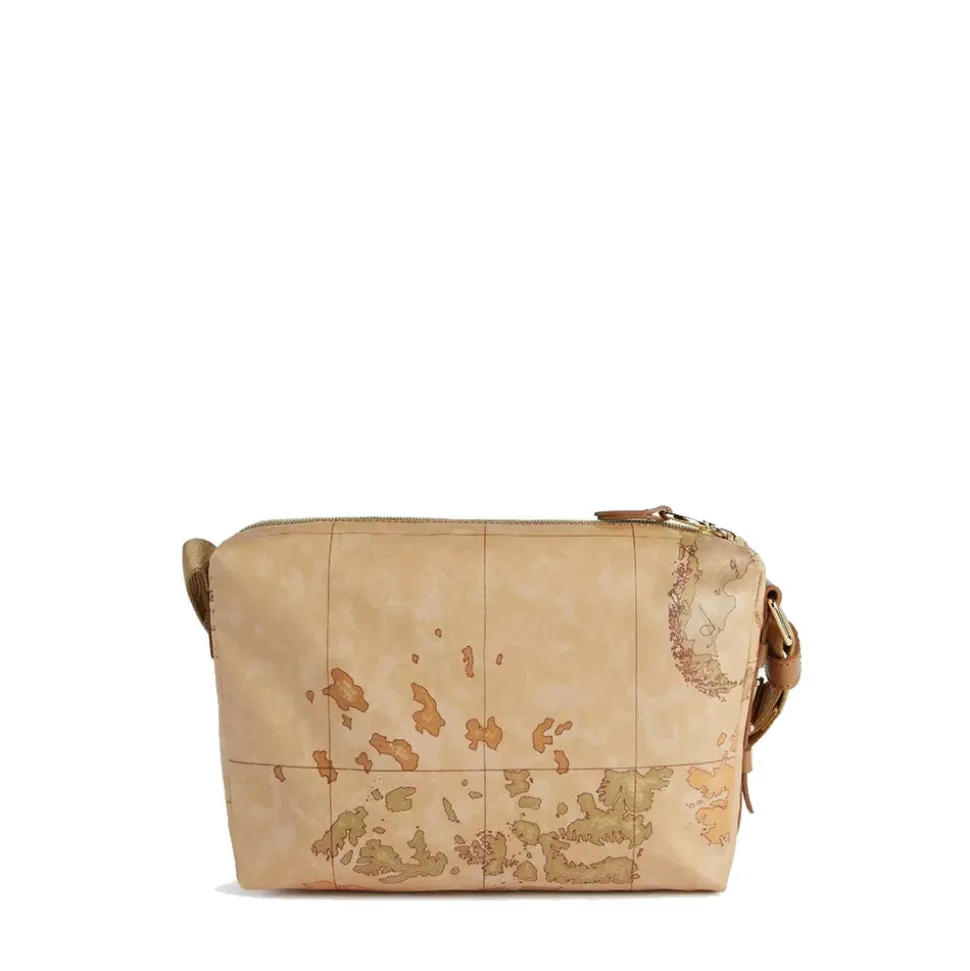 Borsa Donna a Tracolla 1A Classe Alviero Martini linea Social Fusion Geo Classic e Cuoio LC02