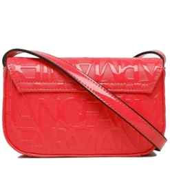 Borsa Donna a Tracolla ARMANI EXCHANGE colore Grenadine Lucido Chiusa con Pattina e Clip