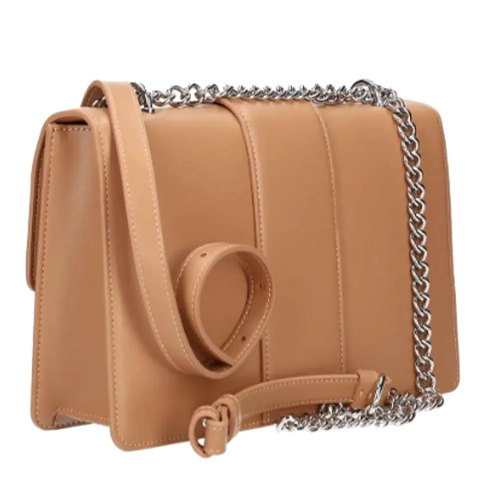 Borsa Donna a Tracolla ARMANI EXCHANGE Chiusa con Pattina colore Camel Rose