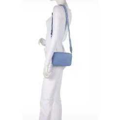 Borsa Donna a Tracolla COCCINELLE Linea Tebe Colore Azul - E5MN555I101