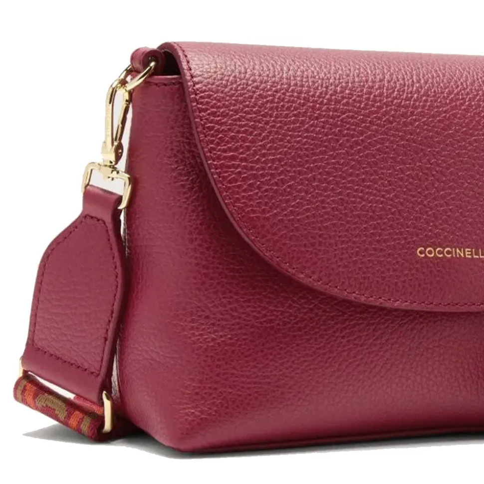 Borsa Donna a Tracolla COCCINELLE Linea Paulina Colore Sangria