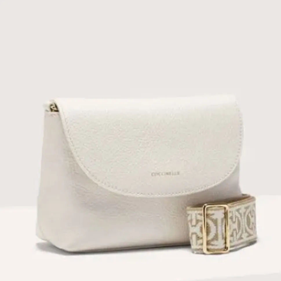 Borsa Donna a Tracolla COCCINELLE Linea Paulina Colore Blanco