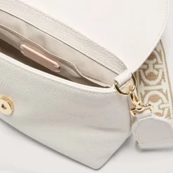 Borsa Donna a Tracolla COCCINELLE Linea Paulina Colore Blanco